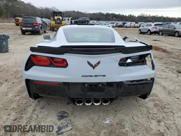 2019 Chevrolet Corvette Grand Sport 1LT z VIN 1G1YW2D71K5112647, wystawiony jako Copart lot #85792194 z przebiegiem 22 769 mil mil oraz Szkoda całkowita • Salvage title. Historia ofert i sprzedaży dostępna na DreamBid. Obrazek 6.
