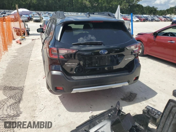 2024 Subaru Outback Limited with VIN 4S4BTANCXR3123885, listed as a Copart auction lot 62154465 with 22,922 mi miles and Non repairable. Bid and sale history available at DreamBid. Image 6.