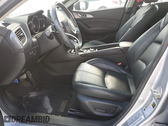 2017 Mazda 3 Grand Touring with VIN JM1BN1M33H1105397, listed as a Copart auction lot 86052334 with 21,578 mi miles and Salvage Title. Bid and sale history available at DreamBid. Image 7.