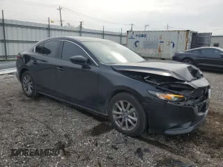 2022 Mazda 3 2.0 with VIN 3MZBPAA73NM307380, listed as a Copart auction lot 55522675 with 54,375 mi miles and Salvage title. Bid and sale history available at DreamBid. Image 4.