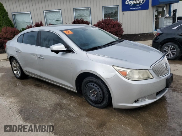 2012 Buick LaCrosse Premium 1 with VIN 1G4GD5E32CF361276, listed as a Copart auction lot 60895755 with 220,501 mi miles and Non repairable. Bid and sale history available at DreamBid. Image 4.