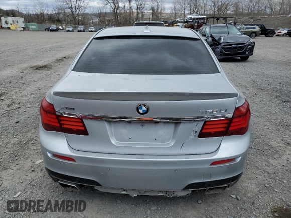 2014 BMW 7 Series ALPINA B7 xDrive with VIN WBAYF8C55ED142235, listed as a Copart auction lot 53257405 with Not Provided miles and Salvage Title. Bid and sale history available at DreamBid. Image 6.