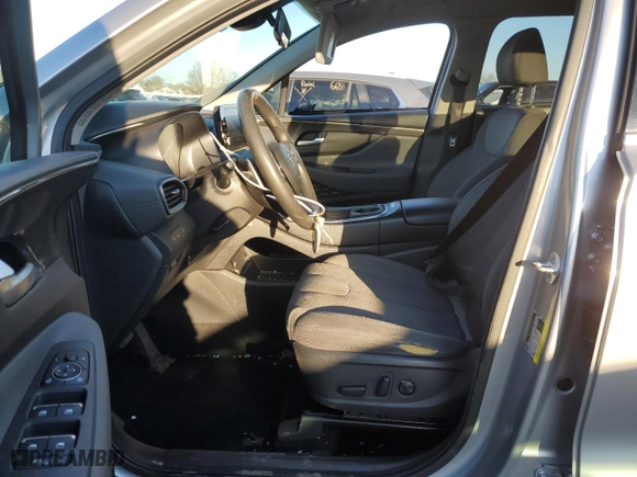 2021 Hyundai Santa Fe SEL with VIN 5NMS2DAJ9MH313619, listed as a Copart auction lot 87910095 with 108,680 mi miles and Salvage Title. Bid and sale history available at carsss.com. Image 7.