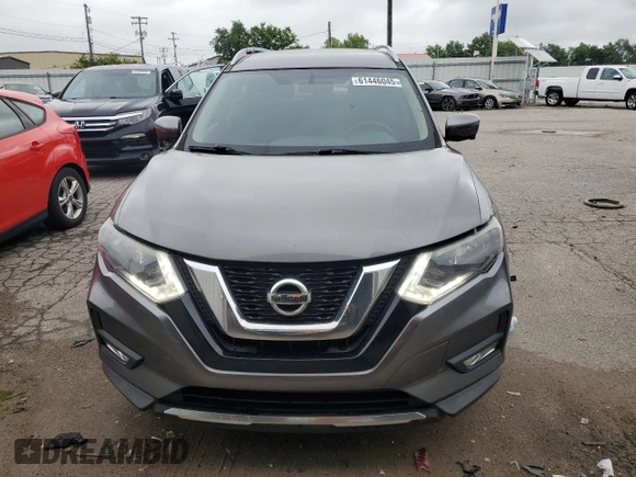 2017 Nissan Rogue SV с VIN KNMAT2MT4HP534245, выставлен на аукционе Copart как лот 61446045 с пробегом 258 546 миль миль и Чистый • Clean title. История ставок и продаж доступна на DreamBid. Изображение 5.