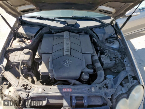 2005 Mercedes-Benz CLK 500 with VIN WDBTK75J75F147923, listed as a Copart auction lot 53743485 with 181,045 mi miles and Clean title. Bid and sale history available at DreamBid. Image 11.