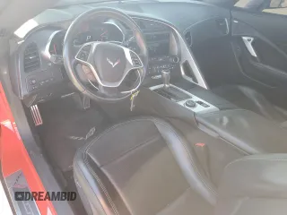 2015 Chevrolet Corvette 2LT with VIN 1G1YD2D7XF5104218, listed as a Copart auction lot 56056945 with 42,300 mi miles and Salvage title. Bid and sale history available at DreamBid. Image 8.