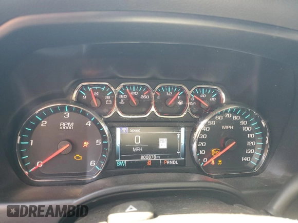 2018 Chevrolet Silverado 1500 LT with VIN 3GCPCREC8JG226975, listed as a Copart auction lot 49919515 with 200,878 mi miles and Salvage Title. Bid and sale history available at DreamBid. Image 9.