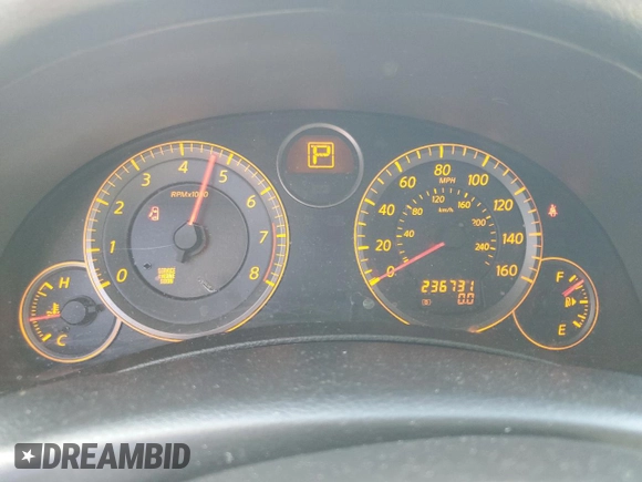 2006 Infiniti G35 with VIN JNKCV51E36M500160, listed as a Copart auction lot 71505364 with 236,731 mi miles and Salvage Title. Bid and sale history available at DreamBid. Image 9.