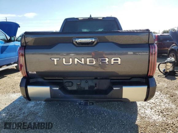 2022 Toyota Tundra 2WD Limited with VIN 5TFJA5AB6NX001537, listed as a Copart auction lot 73872764 with 24,564 mi miles and Salvage Title. Bid and sale history available at carsss.com. Image 6.