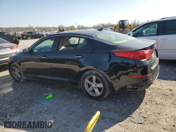 2014 Kia Optima LX z VIN 5XXGM4A78EG280133, wystawiony jako Copart lot #52127405 z przebiegiem 158 369 mil mil oraz Szkoda całkowita • Salvage title. Historia ofert i sprzedaży dostępna na DreamBid. Obrazek 2.