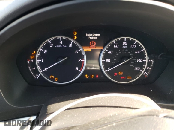 2020 Acura ILX Premium with VIN 19UDE2F7XLA012742, listed as a Copart auction lot 47347893 with 29,882 mi miles and . Bid and sale history available at DreamBid. Image 9.