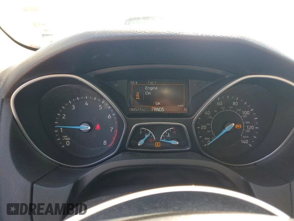 2018 Ford Focus Titanium with VIN 1FADP3J21JL294061, listed as a Copart auction lot 53827375 with 194,577 mi miles and Salvage title. Bid and sale history available at DreamBid. Image 9.