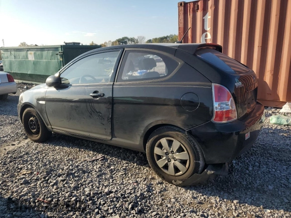 2008 Hyundai Accent GS with VIN KMHCM36C08U098239, listed as a Copart auction lot 80016294 with 197,413 mi miles and Salvage Title. Bid and sale history available at carsss.com. Image 2.