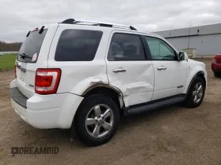 2008 Ford Escape Limited with VIN 1FMCU941X8KD22990, listed as a Copart auction lot 53349665 with 199,917 mi miles and Salvage Title. Bid and sale history available at carsss.com. Image 3.