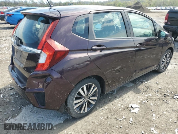 2015 Honda Fit EX-L z VIN 3HGGK5H85FM766135, wystawiony jako Copart lot #53373675 z przebiegiem 93 143 mil mil oraz Szkoda całkowita • Salvage title. Historia ofert i sprzedaży dostępna na DreamBid. Obrazek 3.