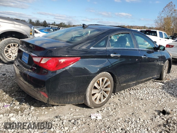 2014 Hyundai Sonata SE with VIN 5NPEC4AC6EH813768, listed as a Copart auction lot 79614884 with Not Provided miles and Salvage Title. Bid and sale history available at DreamBid. Image 3.