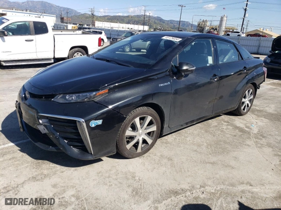 2020 Toyota Mirai with VIN JTDBVRBD6LA008147, listed as a Copart auction lot 46129054 with 25,475 mi miles. Bid and sale history available at carsss.com. Image 1.