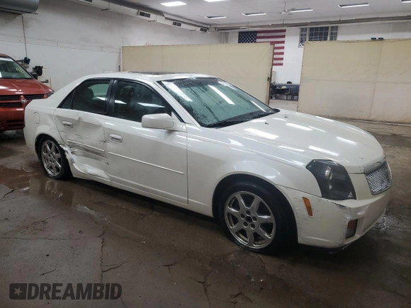 2003 Cadillac CTS with VIN 1G6DM57N530107637, listed as a Copart auction lot 47224765 with 229,480 mi miles and Clean Title. Bid and sale history available at DreamBid. Image 4.