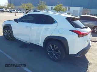 2020 Lexus UX 250h F Sport with VIN JTHE9JBH7L2032553, listed as a IAAI auction lot 41687347 with Not provided miles and . Bid and sale history available at DreamBid. Image 3.