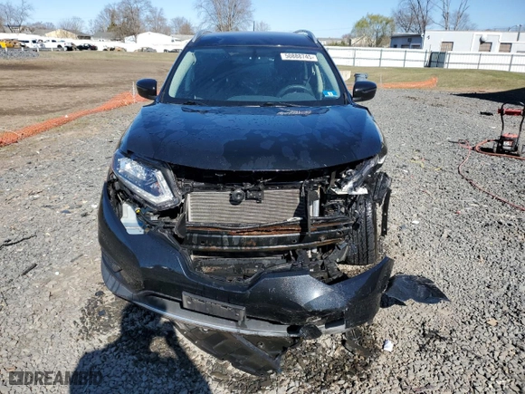 2016 Nissan Rogue S with VIN KNMAT2MV0GP620670, listed as a Copart auction lot 50888745 with 0 mi miles and Salvage Title. Bid and sale history available at carsss.com. Image 5.