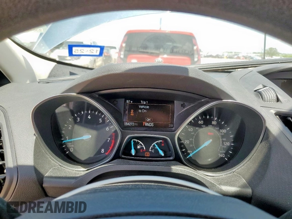 2018 Ford Escape S with VIN 1FMCU0F77JUC79457, listed as a Copart auction lot 59812235 with 54,272 mi miles and Salvage title. Bid and sale history available at DreamBid. Image 9.