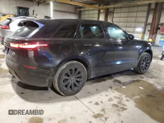 2018 Land Rover Range Rover Velar S with VIN SALYB2RX1JA732456, listed as a Copart auction lot 47495115 with 124,810 mi miles and Salvage title. Bid and sale history available at DreamBid. Image 3.