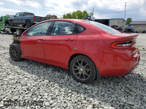2013 Dodge Dart Rallye with VIN 1C3CDFBAXDD103293, listed as a Copart auction lot 55806865 with 85,846 mi miles and Salvage title. Bid and sale history available at DreamBid. Image 2.