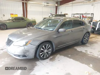 2013 Chrysler 200 Limited with VIN 1C3CCBCG9DN701934, listed as a IAAI auction lot 42096196 with 165,839 mi miles. Bid and sale history available at carsss.com. Image 2.