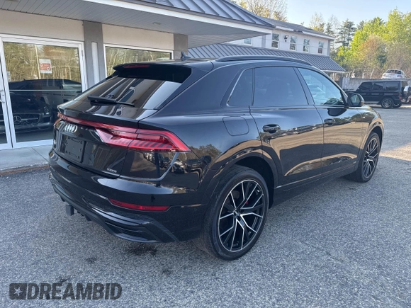 2019 Audi Q8 Premium Plus with VIN WA1EVAF16KD031014, listed as a IAAI auction lot 42193903 with 116,056 mi miles and . Bid and sale history available at DreamBid. Image 4.