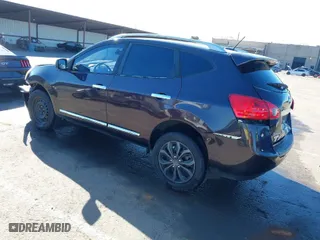 2015 Nissan Rogue Select S with VIN JN8AS5MT3FW671236, listed as a IAAI auction lot 41848463 with 118,222 mi miles. Bid and sale history available at carsss.com. Image 3.