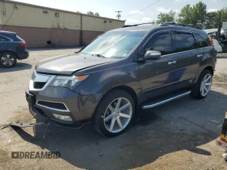 2012 Acura MDX with VIN 2HNYD2H2XCH543780, listed as a Copart auction lot 65189975 with 92,216 mi miles and Salvage title. Bid and sale history available at DreamBid. Image 1.