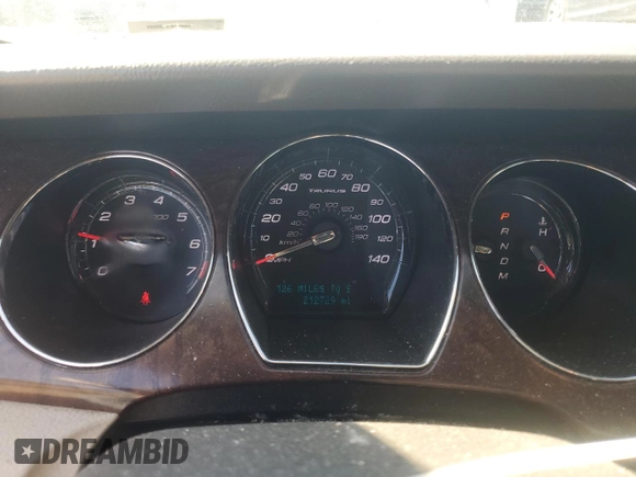 2011 Ford Taurus Limited with VIN 1FAHP2FW0BG178562, listed as a Copart auction lot 48465795 with 212,729 mi miles and Salvage title. Bid and sale history available at DreamBid. Image 9.