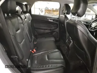 2015 Ford Edge Titanium with VIN 2FMTK4K97FBB12839, listed as a Copart auction lot 52435305 with 166,628 mi miles and Salvage Title. Bid and sale history available at carsss.com. Image 11.