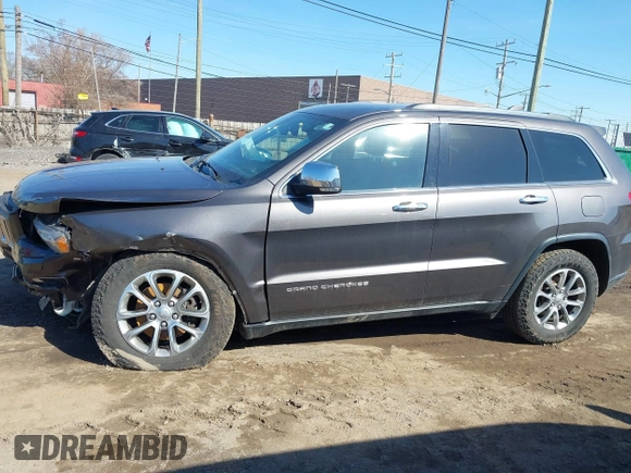 2015 Jeep Grand Cherokee Limited with VIN 1C4RJFBG0FC713456, listed as a IAAI auction lot 41751088 with 55,196 mi miles. Bid and sale history available at carsss.com. Image 14.