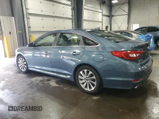 2015 Hyundai Sonata Sport with VIN 5NPE34AF7FH047528, listed as a Copart auction lot 54252645 with 58,703 mi miles and Salvage title. Bid and sale history available at DreamBid. Image 2.