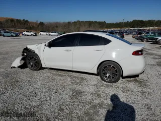 2013 Dodge Dart GT with VIN 1C3CDFCB9DD326836, listed as a Copart auction lot 43646695 with 179,018 mi miles and Salvage Title. Bid and sale history available at carsss.com. Image 2.