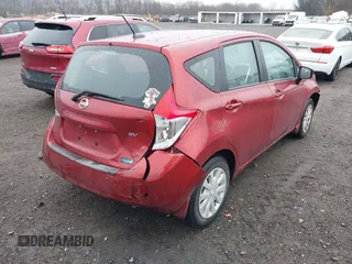 2016 Nissan Note S with VIN 3N1CE2CP6GL400258, listed as a IAAI auction lot 41858000 with 72,777 mi miles and . Bid and sale history available at DreamBid. Image 4.