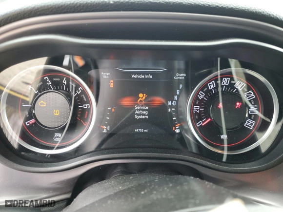 2023 Dodge Challenger SXT with VIN 2C3CDZAG5PH526152, listed as a Copart auction lot 48999495 with 44,753 mi miles and Salvage Title. Bid and sale history available at carsss.com. Image 9.
