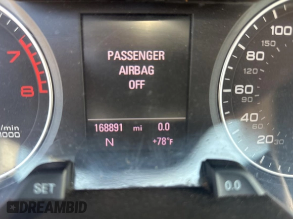 2012 Audi A4 Prestige with VIN WAUKFAFL9CN014630, listed as a Copart auction lot 59949885 with 168,891 mi miles and Clean title. Bid and sale history available at DreamBid. Image 8.