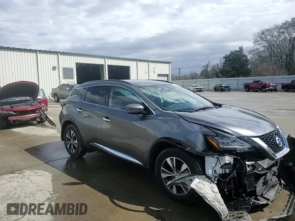 2021 Nissan Murano SV with VIN 5N1AZ2BS0MC103102, listed as a Copart auction lot 47872445 with 81,027 mi miles and Salvage Title. Bid and sale history available at DreamBid. Image 11.