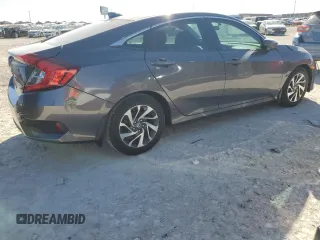 2018 Honda Civic EX with VIN 2HGFC2F73JH560353, listed as a Copart auction lot 42808855 with 138,729 mi miles and Salvage Title. Bid and sale history available at DreamBid. Image 3.