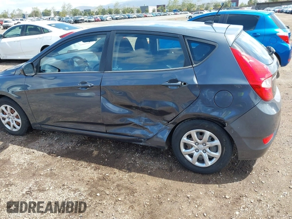 2012 Hyundai Accent GS with VIN KMHCT5AE9CU046673, listed as a IAAI auction lot 41916784 with 110,782 mi miles. Bid and sale history available at carsss.com. Image 6.
