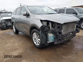 2018 Kia Sorento L with VIN 5XYPG4A35JG399820, listed as a IAAI auction lot 41840845 with 134,409 mi miles. Bid and sale history available at carsss.com. Image 1.