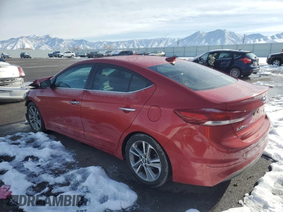 2017 Hyundai Elantra SE with VIN 5NPD84LF0HH086068, listed as a Copart auction lot 45936955 with 182,358 mi miles and Salvage Title. Bid and sale history available at DreamBid. Image 2.