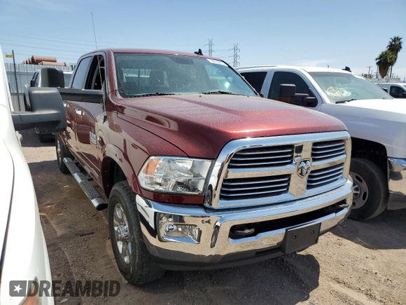 2018 Ram 2500 Big Horn with VIN 3C6UR5DL5JG217475, listed as a Copart auction lot 52010675 with 55,431 mi miles and Salvage title. Bid and sale history available at DreamBid. Image 4.