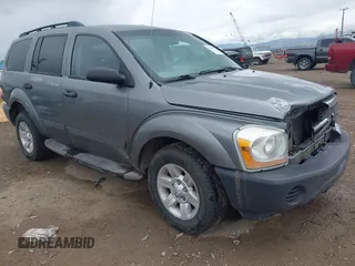 2005 Dodge Durango SXT with VIN 1D4HB38N55F575894, listed as a IAAI auction lot 42257542 with 260,069 mi miles and . Bid and sale history available at DreamBid. Image 1.