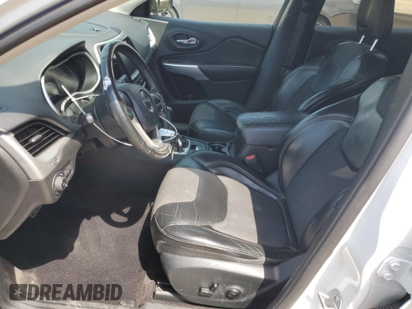 2018 Jeep Cherokee Latitude Plus with VIN 1C4PJLLB4JD540617, listed as a Copart auction lot 56713505 with 125,249 mi miles and Salvage title. Bid and sale history available at DreamBid. Image 7.