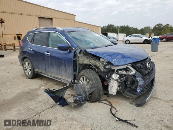 2017 Nissan Rogue SV with VIN 5N1AT2MTXHC744920, listed as a Copart auction lot 43873515 with 157,681 mi miles and Salvage Title. Bid and sale history available at carsss.com. Image 4.