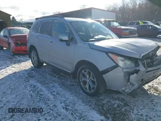 2016 Subaru Forester Touring z VIN JF2SJAXC4GH536085, wystawiony jako IAAI lot #41838081 z przebiegiem 155 930 mil mil oraz . Historia ofert i sprzedaży dostępna na DreamBid. Obrazek 1.