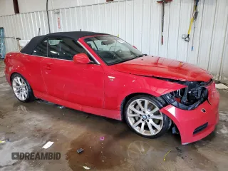 2012 BMW 1 Series 135i with VIN WBAUN7C55CVM26371, listed as a Copart auction lot 71600354 with Not provided miles and Salvage title. Bid and sale history available at DreamBid. Image 4.